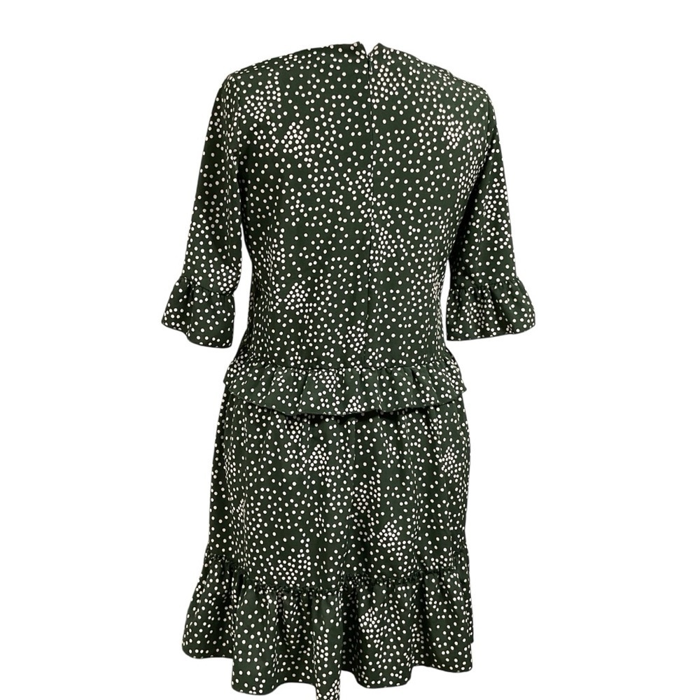❤️3/$15 Green Polka Dot Dress ( final Price) - Picture 2 of 6